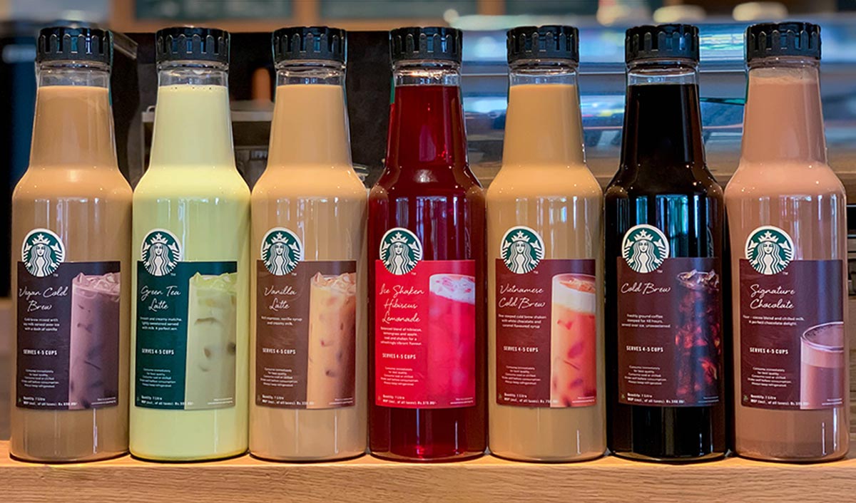 Starbucks brings handcrafted cold beverages at the comfort of home